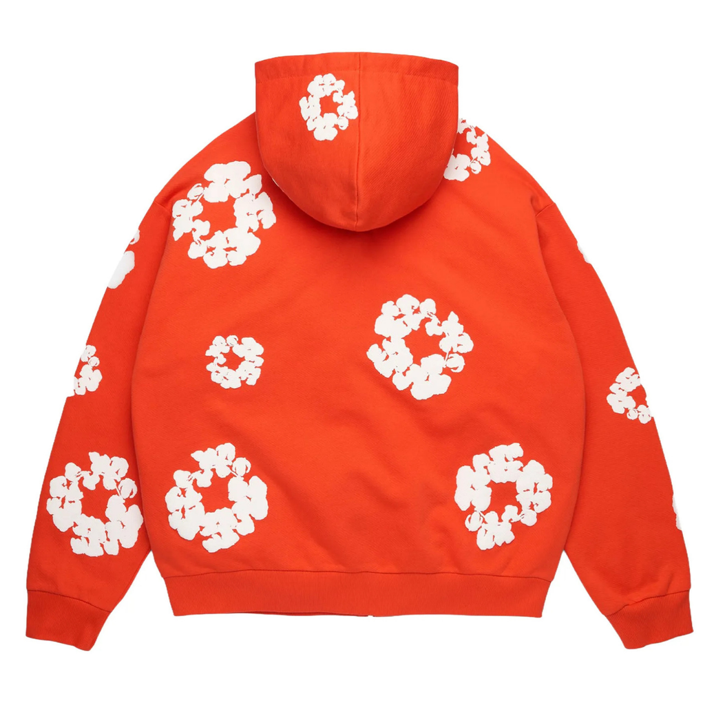 Denim Tears Cotton Wreath Hoodie Red