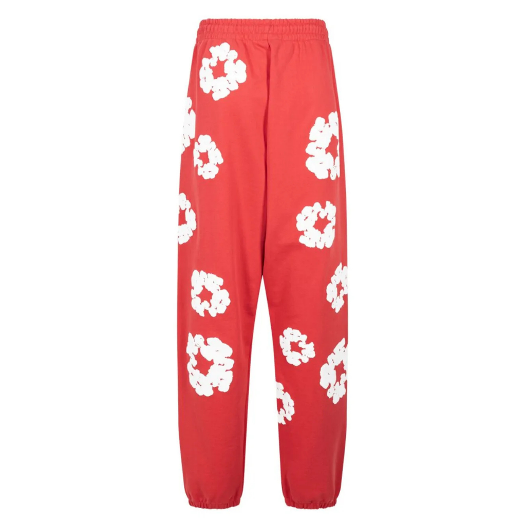 Denim Tears Cotton Wreath Sweatpants Red