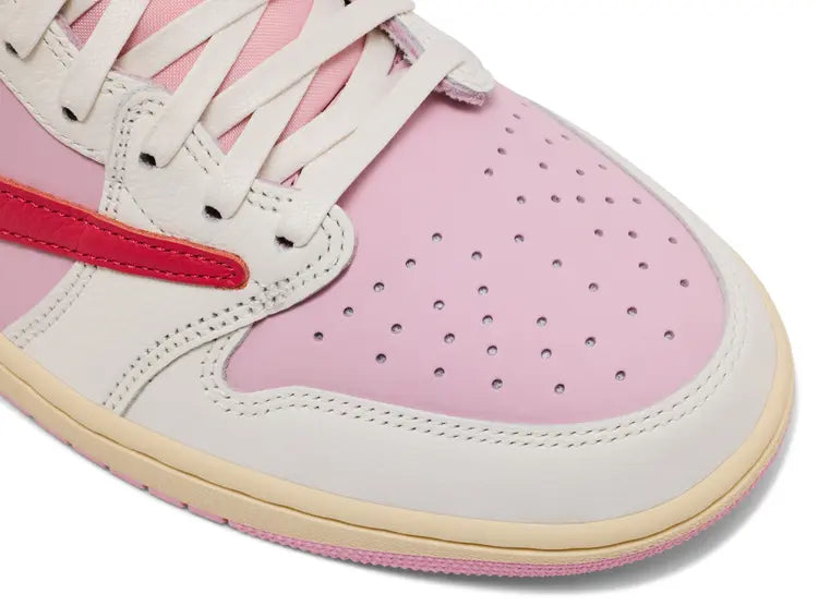 Jordan 1 Retro Low x Travis Scott "OG Sail Tropical Pink"