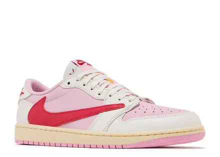 Jordan 1 Retro Low x Travis Scott "OG Sail Tropical Pink"