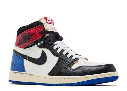 Jordan 1 Retro High OG x Fragment Design x Union LA "Varsity Red"