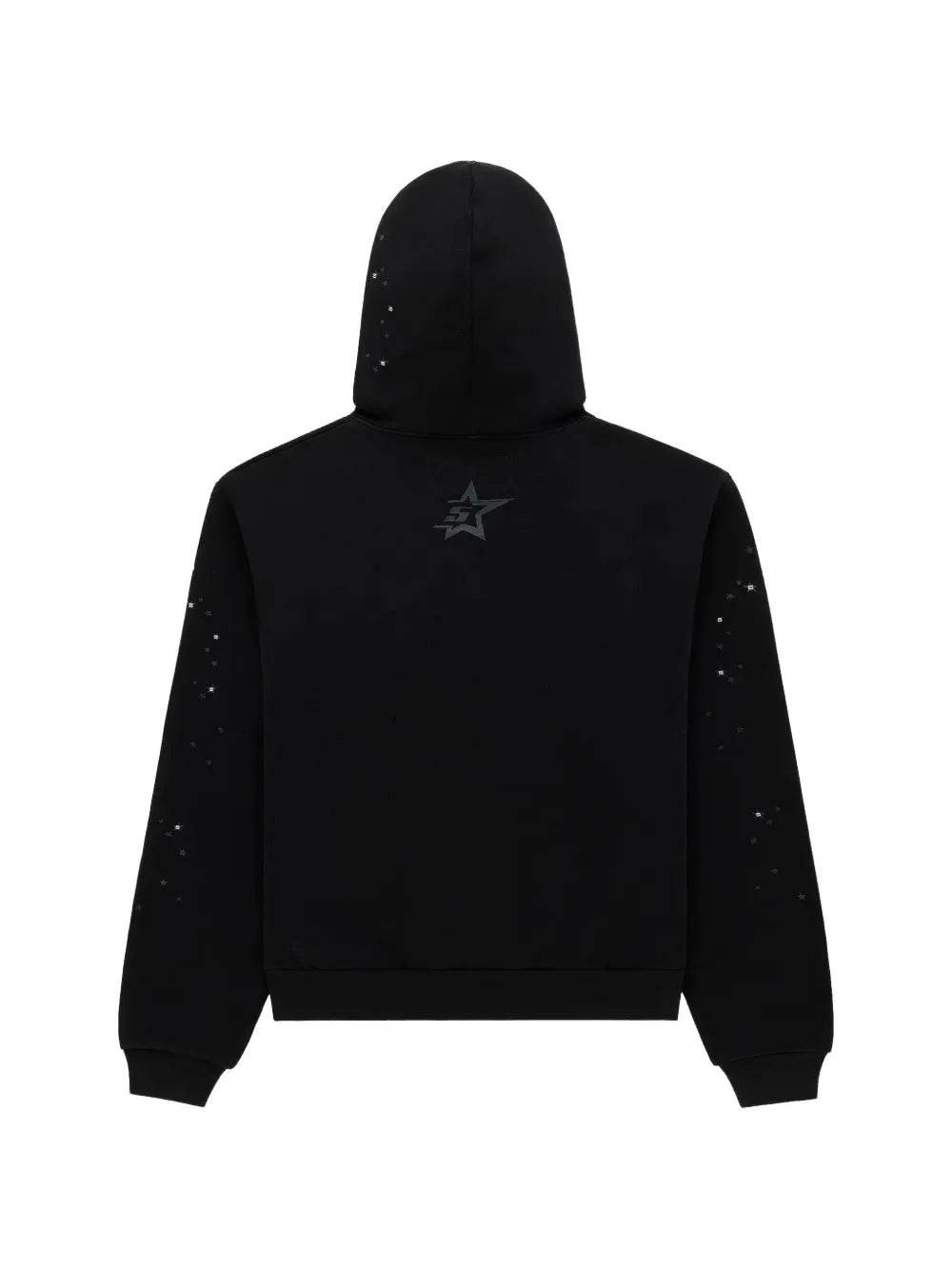 SP5DER Rhinestone Punk V2 long-sleeve hoodie