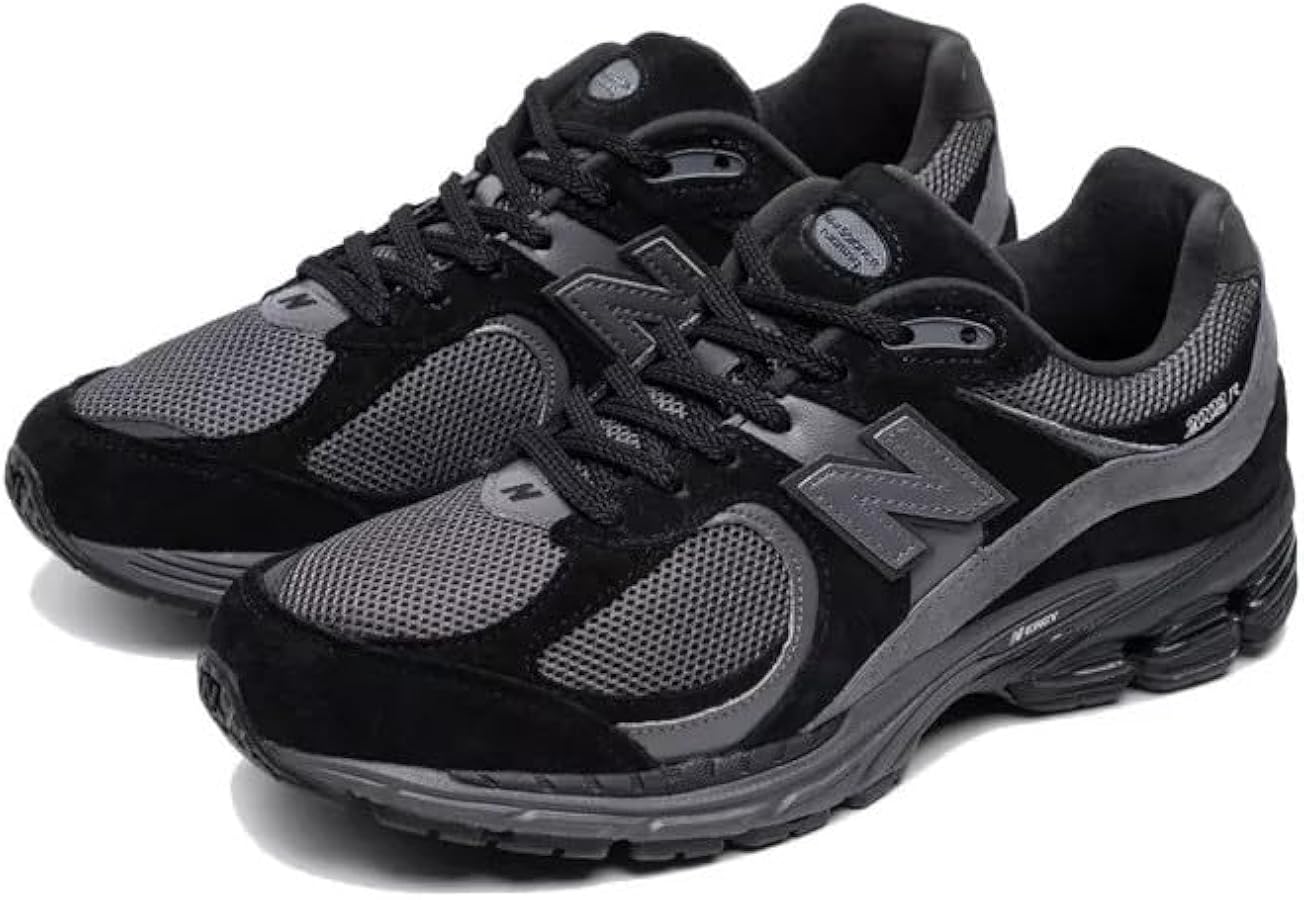 New Balance 2002R Black Grey