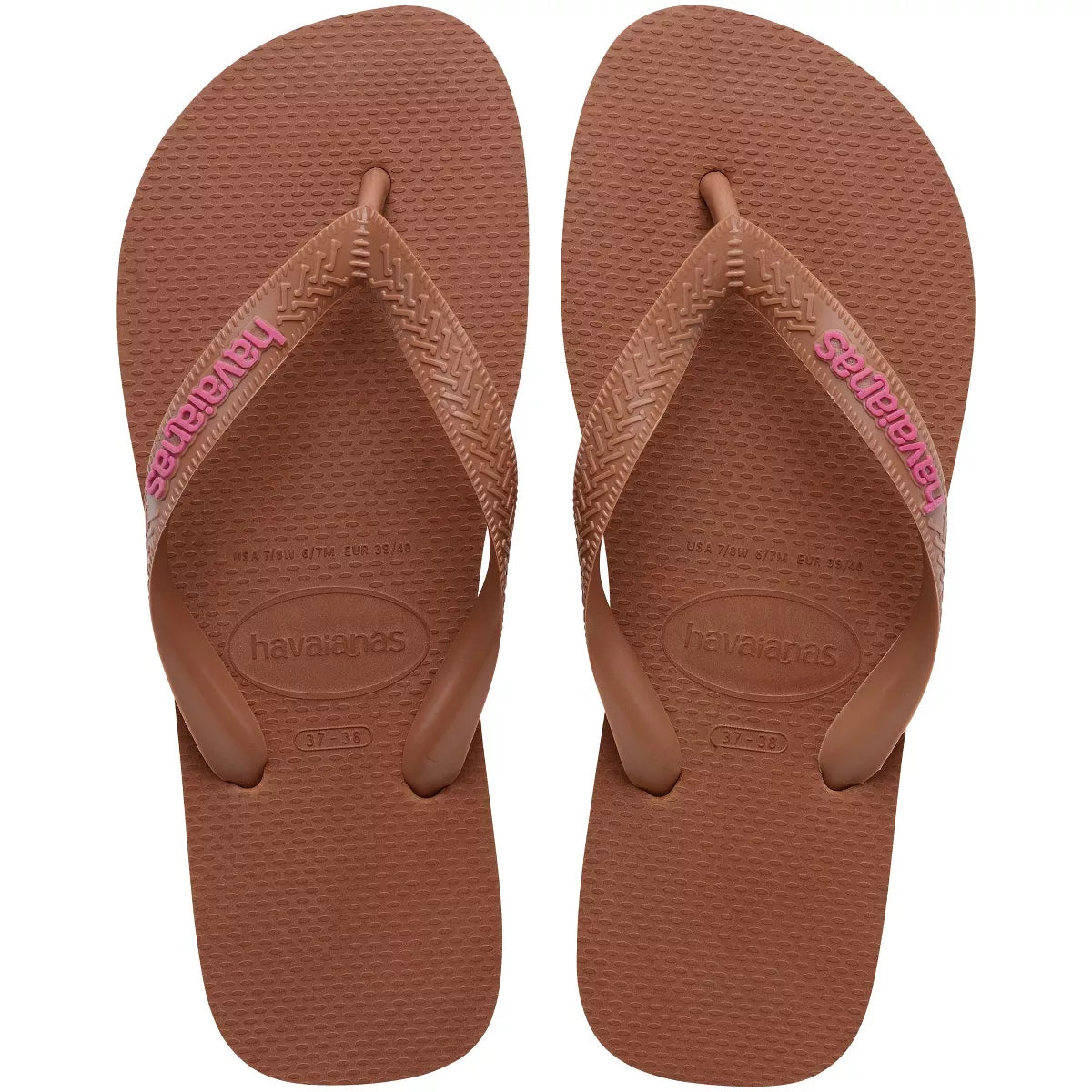 WMNS Havaianas Flip Sandals Light Brown