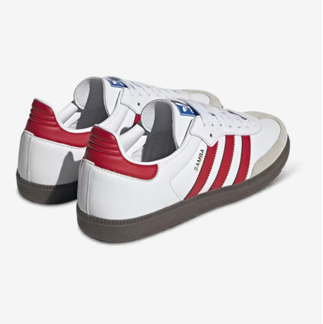 adidas Originals Samba White/Red