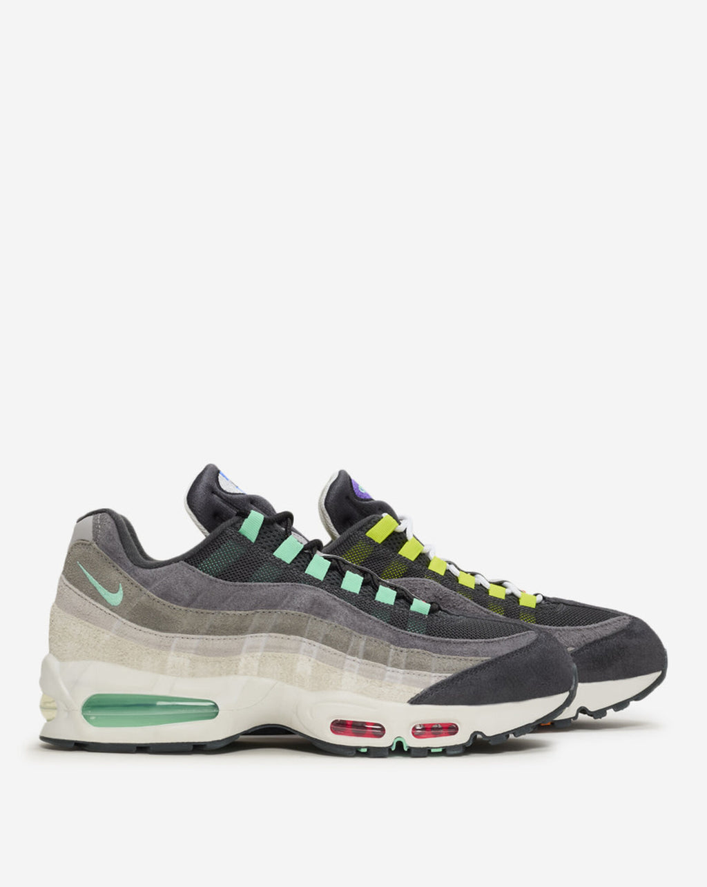 Air Max 95 Big Bubble PRM "Hyper Turquoise | Volt | Solar Red"