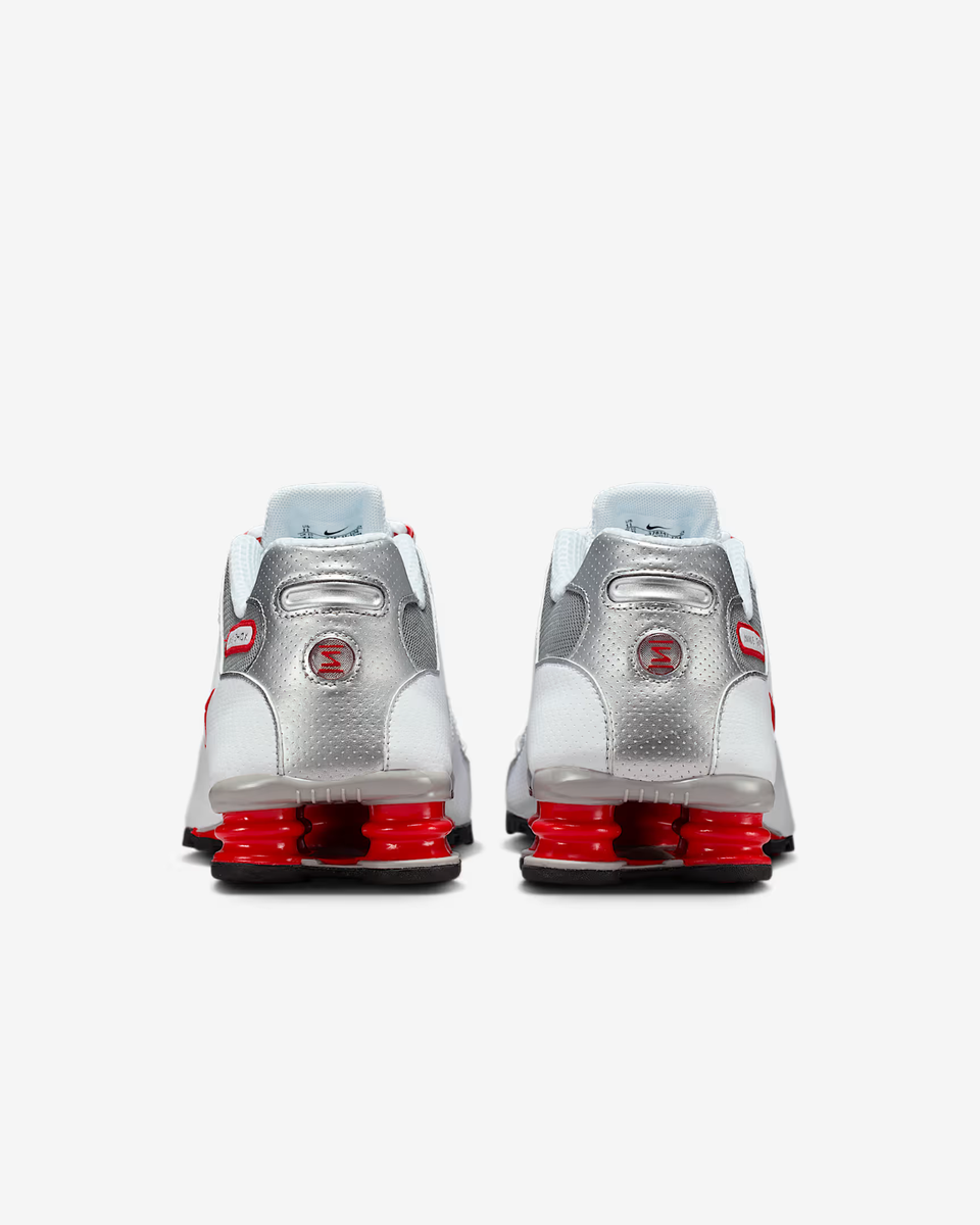 Nike Shox NZ Silver/Gray/Red - Swoosh World